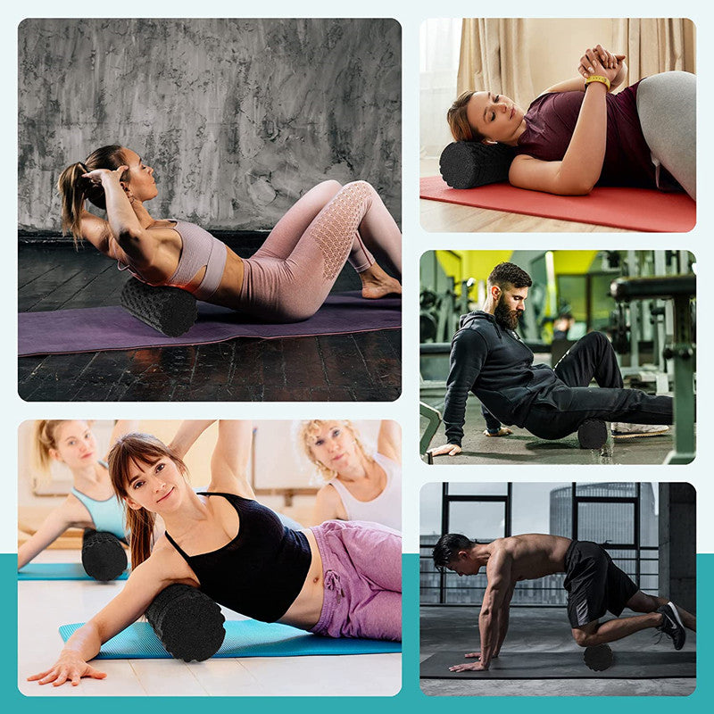 Le rouleau massage rigide , permet de cibler plusieurs partis du corps dont, le dos, le cou, les jambes, les bras et les genoux.