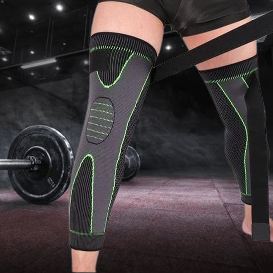 Notre genouillère sport FitAthlete est conçu avec des sangles pour offrir un soutien idéal de vos articulations lors des séances de musculation ou vous devez lever des poids lourds.