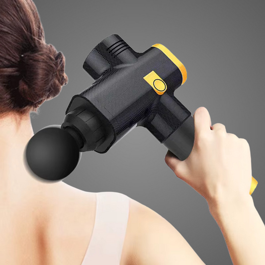 Le pistolet massage - ProOrange est idéal pour éliminer les douleurs dans la nuque 