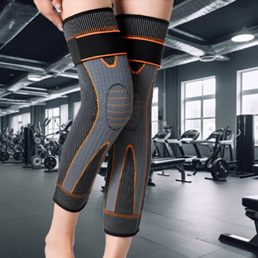 Notre genouillère sport FitAthlete est conçu pour être allongé pour protéger une plus grande zone du genou lors des séances de musculation à la salle de sport ou à son domicile.