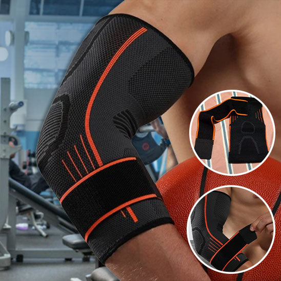 Notre manchon de compression Fitelbow est super volatile, vous pouvez le porter durant vos séances de musculation et même dans votre vie quotidienne pour une meilleure récupération. 