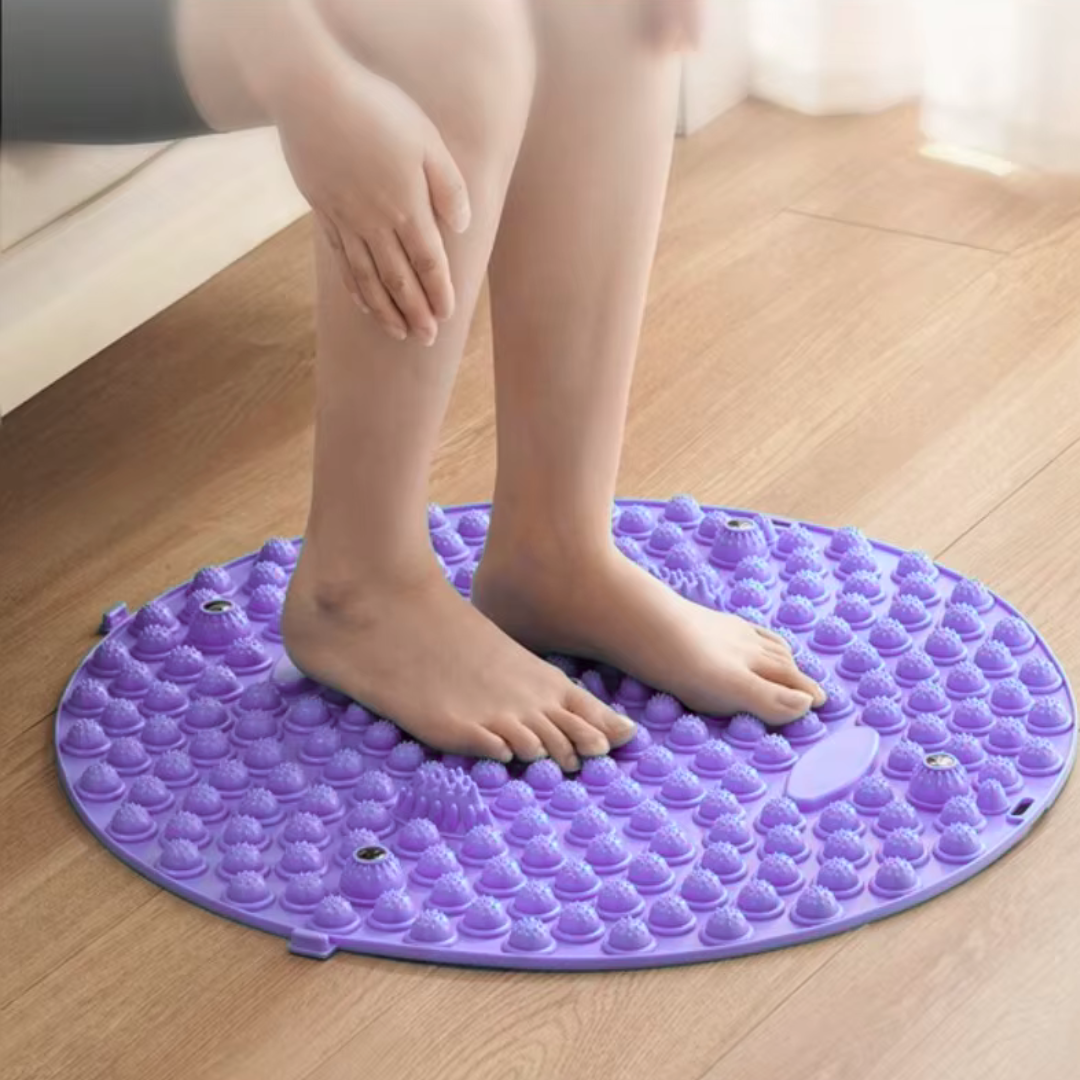Pied se fait masse par le  acupression tapis - Pied violet 
