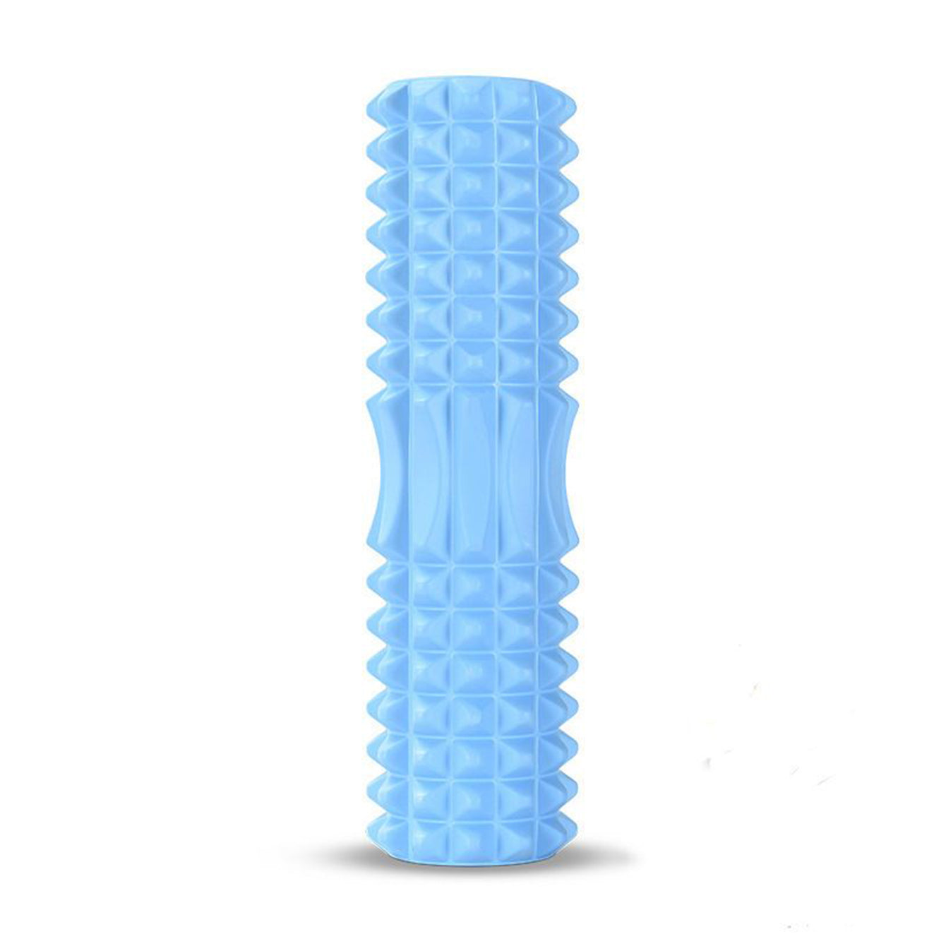 Le rouleau de massage Picots, est disponible dans la couleur bleu clair en 45 cm de longueur. 