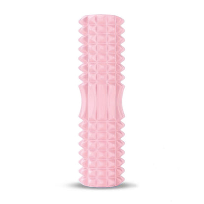 Le rouleau de massage Picots,  est disponible dans la couleur rose et mesure 45 cm de longueur. 